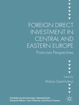 cover image of Foreign Direct Investment in Central and Eastern Europe